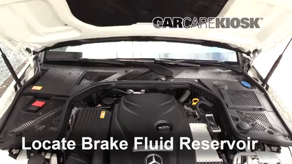 2015 Mercedes-Benz C300 4Matic 2.0L 4 Cyl. Turbo Brake Fluid Add Fluid